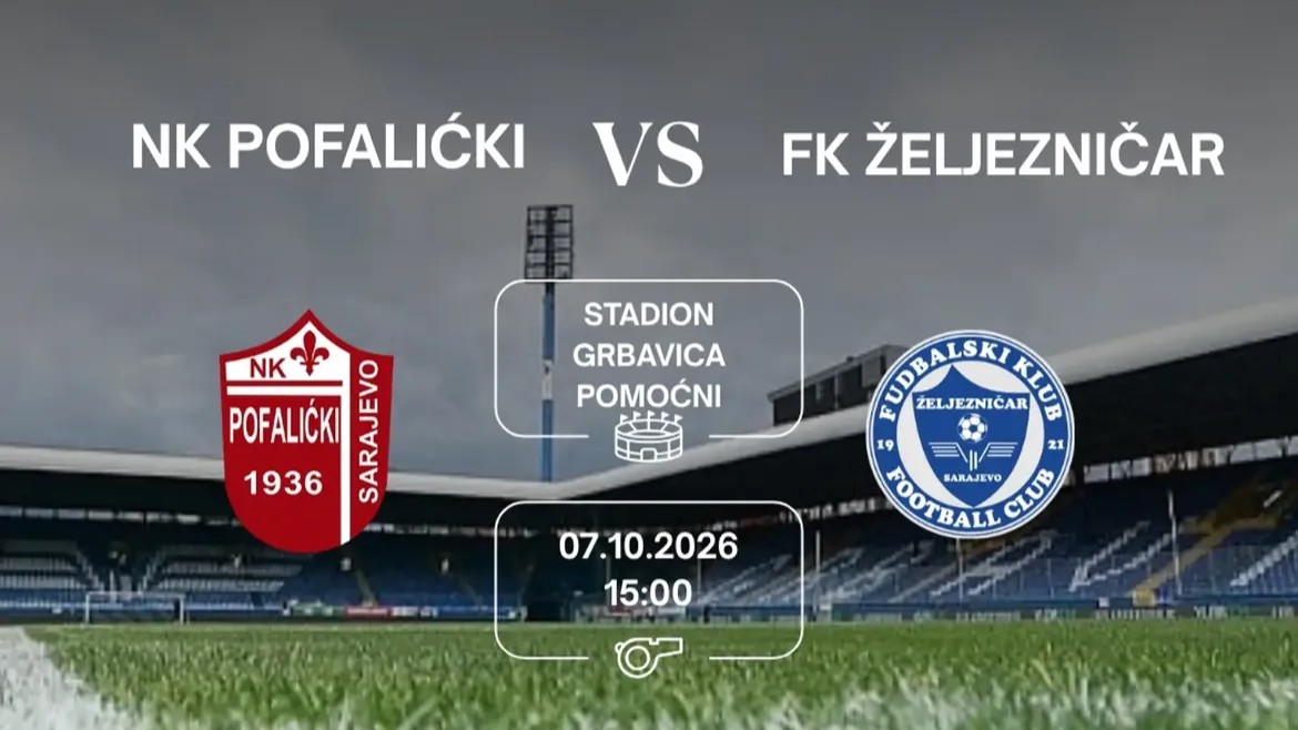 Pofalićki slavi 90 godina kluba protiv Željezničara na Grbavici!